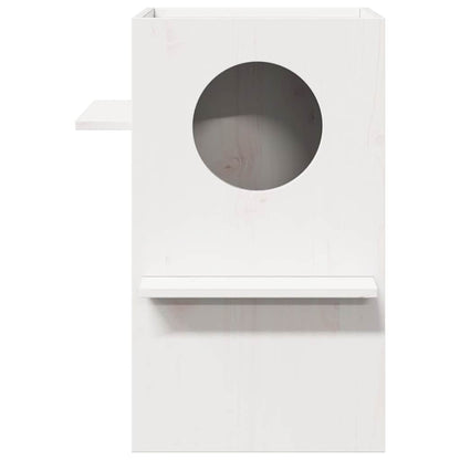 Katzenhaus 43X43X60 Cm Massivholz Kiefer