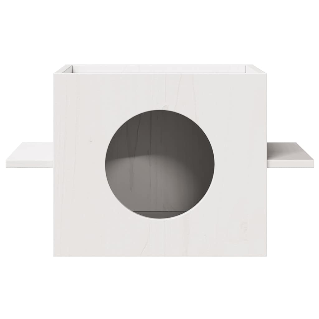 Katzenhaus 51X35X30 Cm Massivholz Kiefer