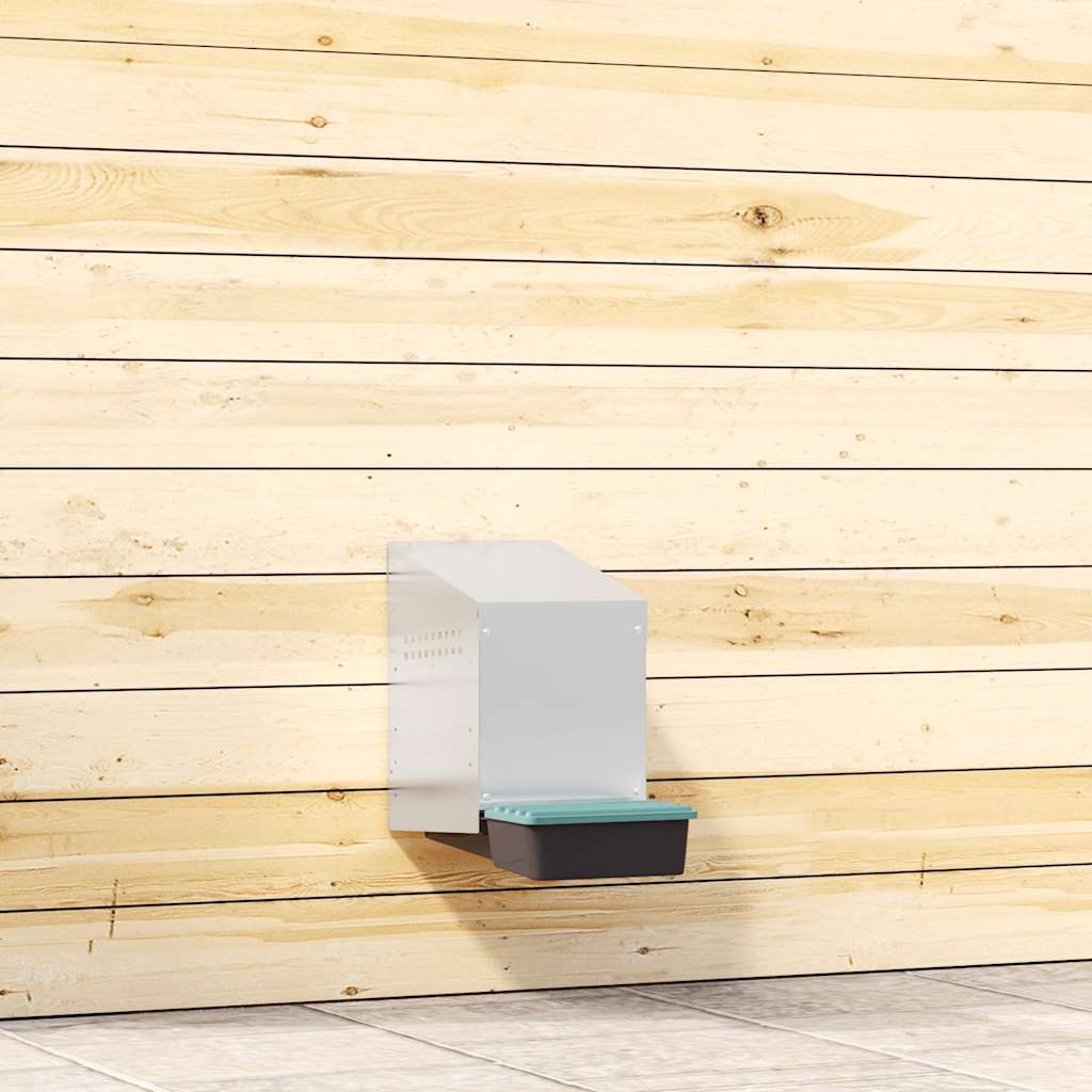 Hühner-Nistkasten 3 Fächer Wandmontage Verzinkter Stahl