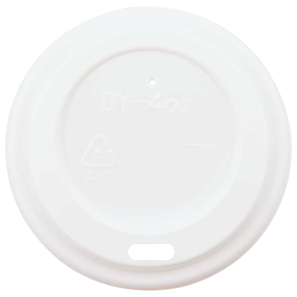 Pappbecher Mit Deckeln 1000 Stk. 4Oz 100Ml