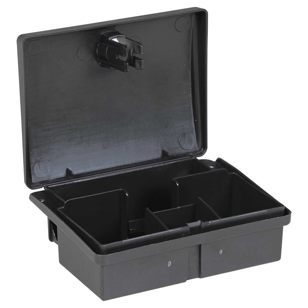 Mausefallen 10 Stk. Schwarz 13X10X4 Cm