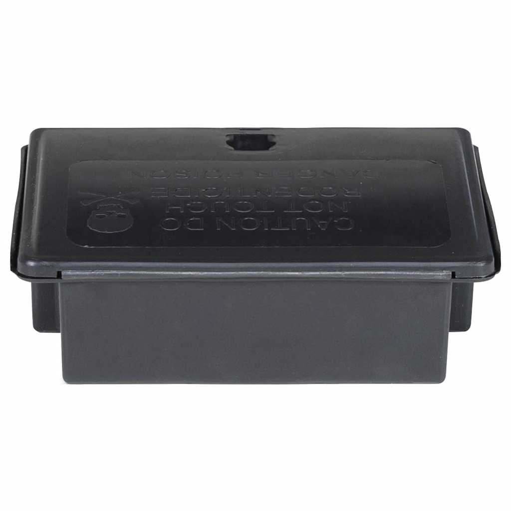 Mausefallen 10 Stk. Schwarz 13X10X4 Cm