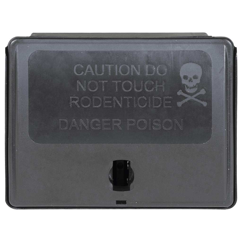 Mausefallen 10 Stk. Schwarz 13X10X4 Cm