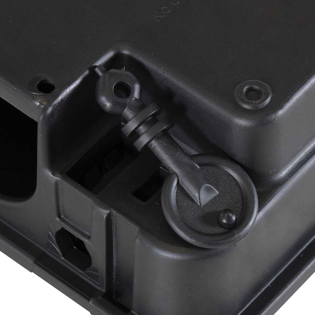 Mausefallen 4 Stk. Schwarz 22X12,5X7,5 Cm