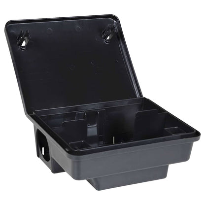 Mausefallen 4 Stk. Schwarz 23X19X9,5 Cm