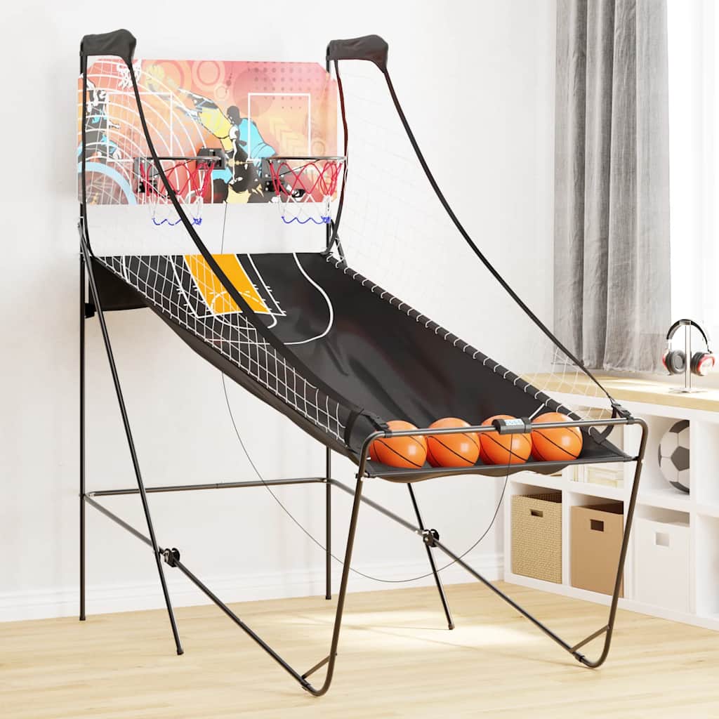 Arcade-Basketballspiel Mit 4 Bällen Für 2 Spieler