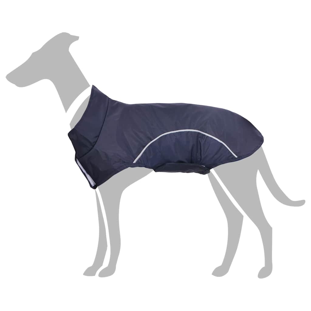 Hunde Regenmantel Mit Reflexstreifen Polyester