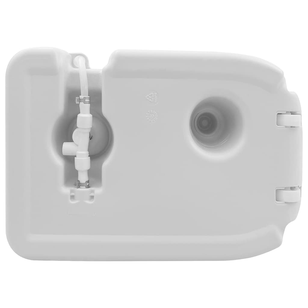 Camping-Handwaschstation Grau 50,5 X 33 X 103 Cm Plastik