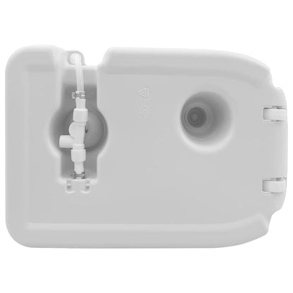 Camping-Handwaschstation Grau 50,5 X 33 X 103 Cm Plastik