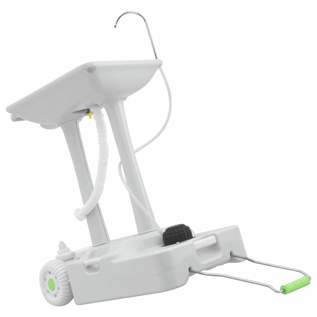 Camping-Handwaschstation Grau 72 X 42 X 103 Cm Plastik