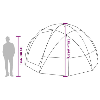 Campingzelt Mit Dach 475 X 475 X 235 Cm Polyester