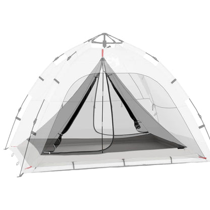 Innenzelt Schwarz 240 X 160 X 133 Cm Netz