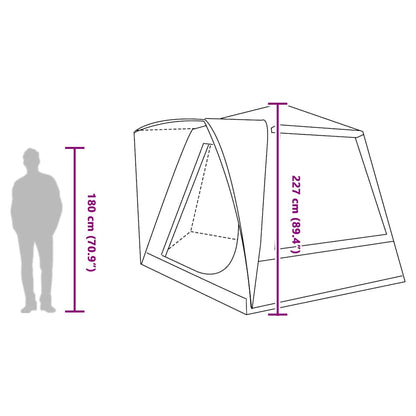 Campingzelt 420 X 420 X 227 Cm Polyester