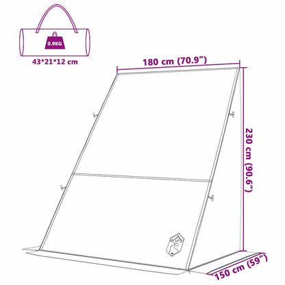 Wasserfestes Zelt 180 / 190 X 150 X 230 Cm