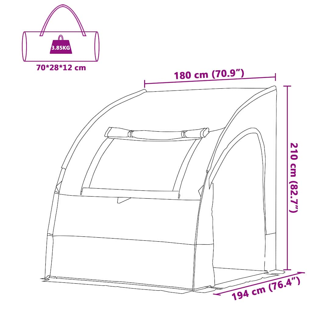 Zelt Mit Dach Sonstiges Polyester