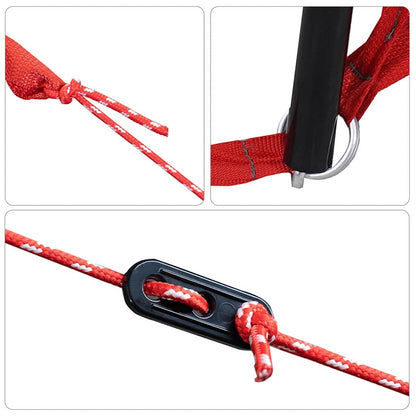 Zelt Mit Dach Und Schwarz 285 X 255 X 245 Cm Polyester