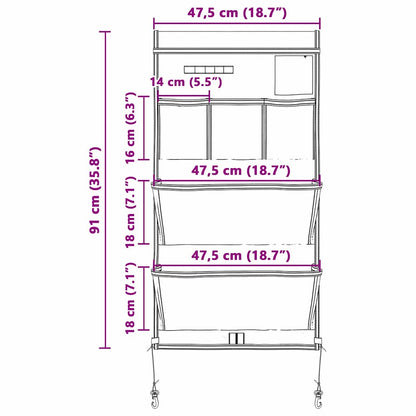 Aufbewahrungstasche Oxford