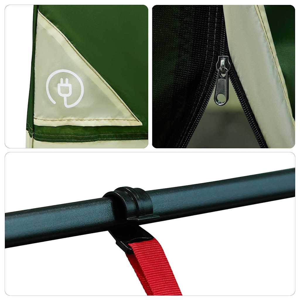 Zelt Mit Dach Sonstiges Und Schwarz 280 X 220 X 176 Cm