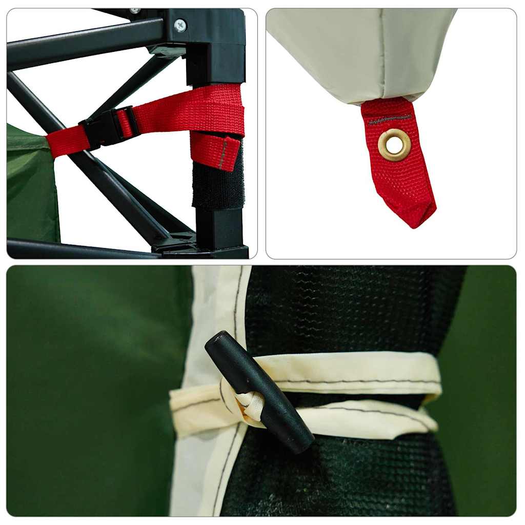 Zelt Mit Dach Sonstiges Und Schwarz 280 X 220 X 176 Cm