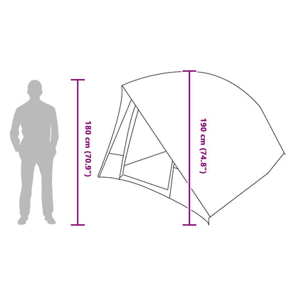 Campingzelt 320 X 275 X 190 Cm Polyester