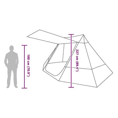 Campingzelt 482 X 360 X 227 Cm Polyester