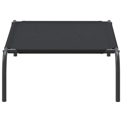 Hundebett Erhöht 90X50X20 Cm Oxford-Gewebe Und Stahl