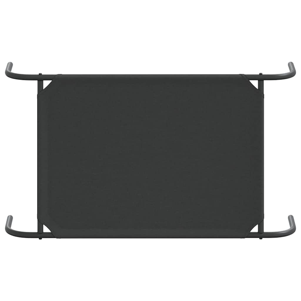 Hundebett Erhöht 90X50X20 Cm Oxford-Gewebe Und Stahl