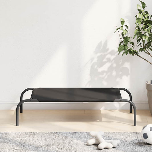 Hundebett Erhöht 90X50X20 Cm Oxford-Gewebe Und Stahl