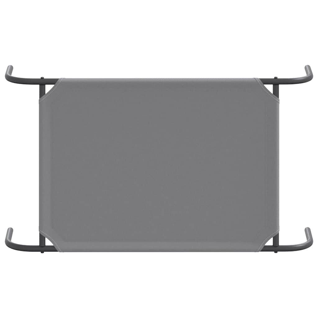 Hundebett Erhöht 90X50X20 Cm Oxford-Gewebe Und Stahl