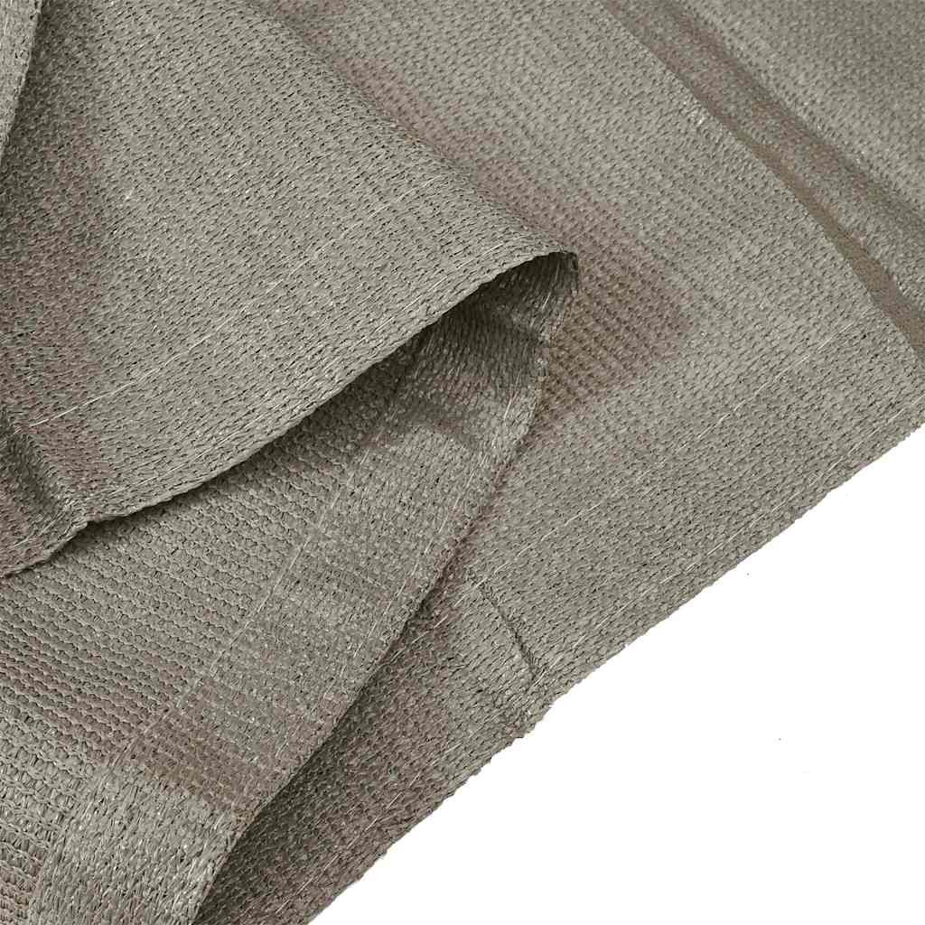 Zeltteppich Hellgrau 250 X 300 Cm Polyethylen Hellgrau