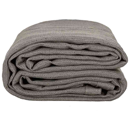 Zeltteppich Polyethylen Hellgrau