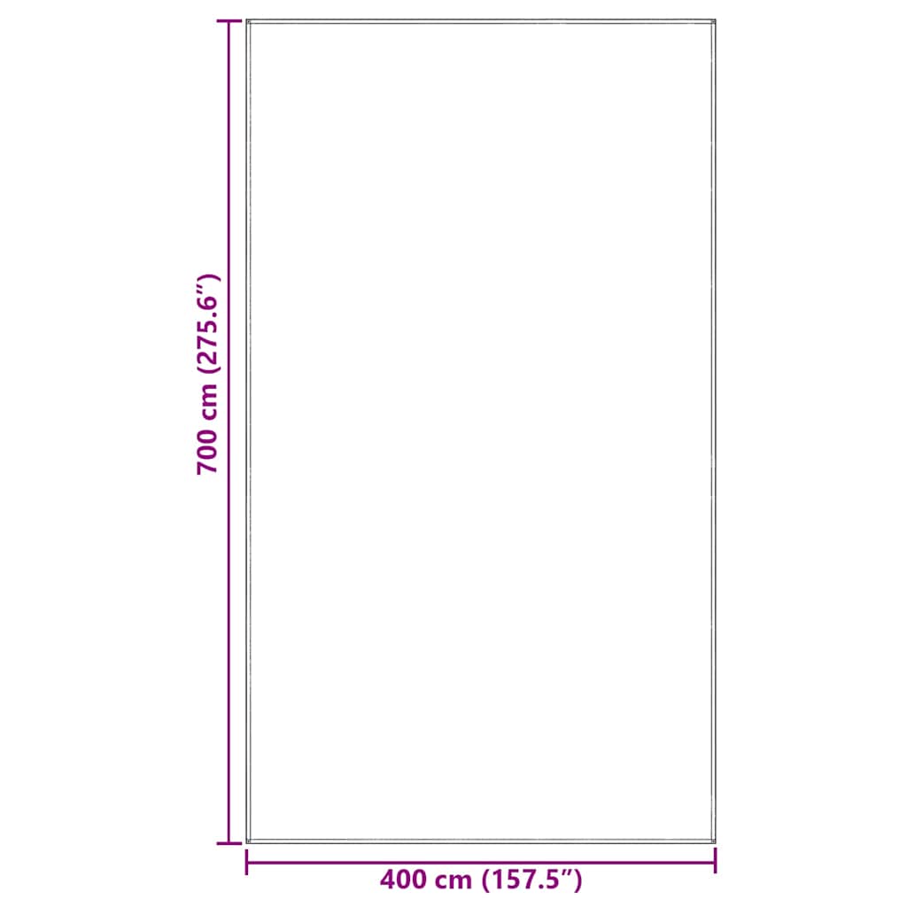 Zeltteppich Polyethylen Hellgrau