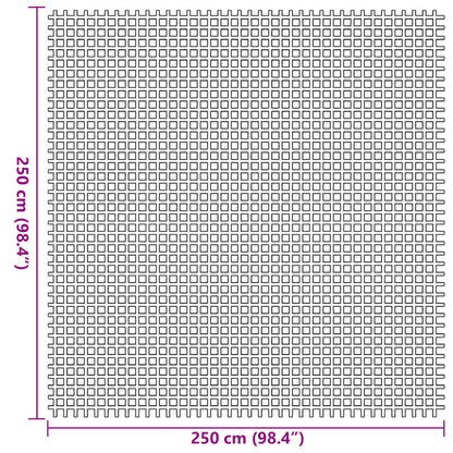 Zeltteppich 250 X 250 Cm Polyester
