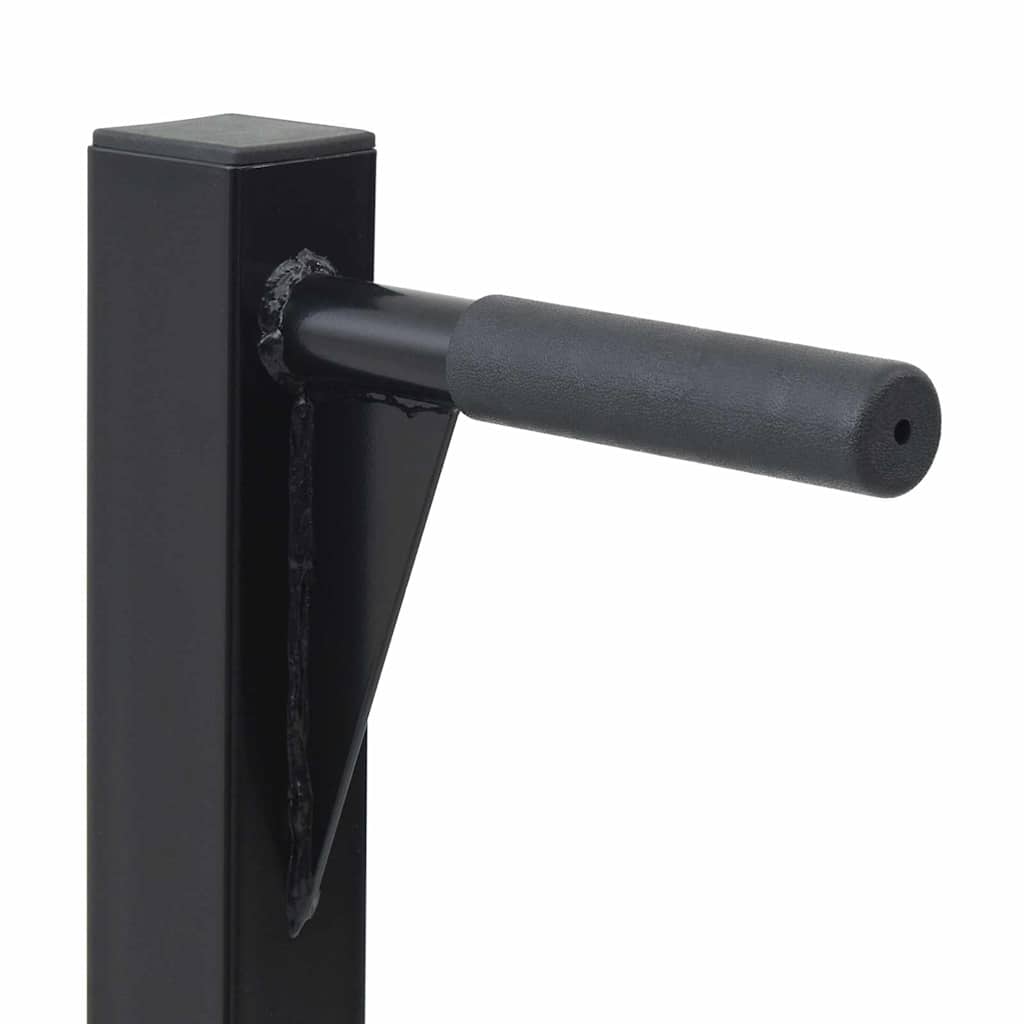 Dip Station Schwarz 104 X 66,5 X 122 Cm