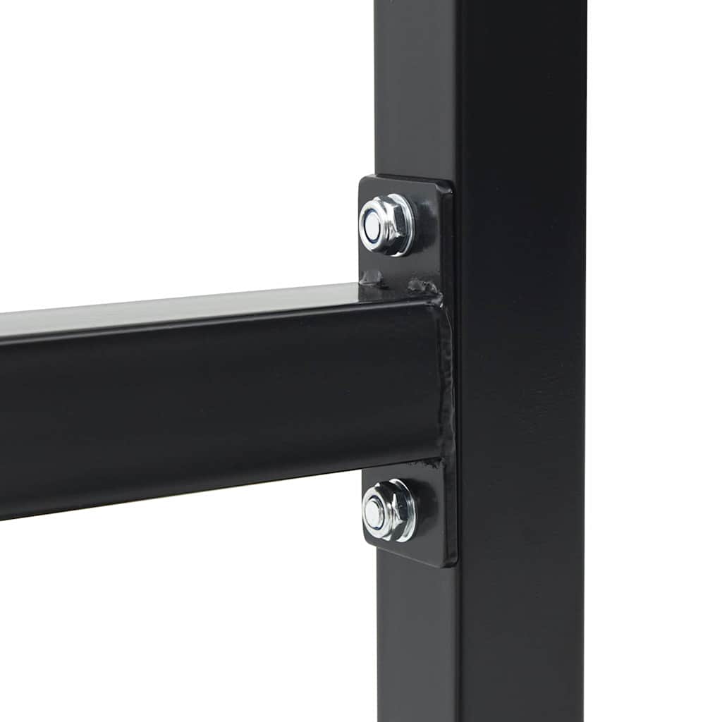 Dip Station Schwarz 104 X 66,5 X 122 Cm