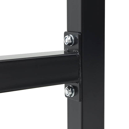 Dip Station Schwarz 104 X 66,5 X 122 Cm