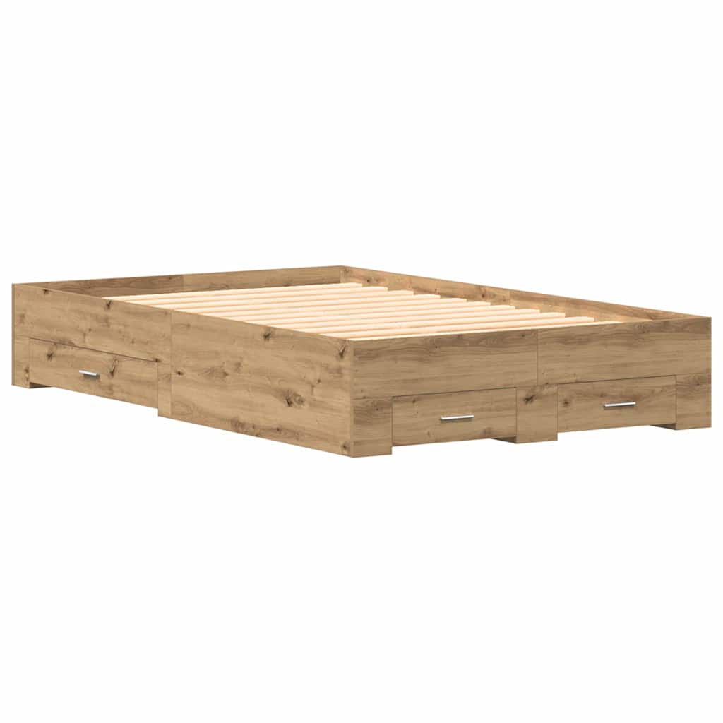 Bettgestell Mit Schubladen Artisan-Eiche