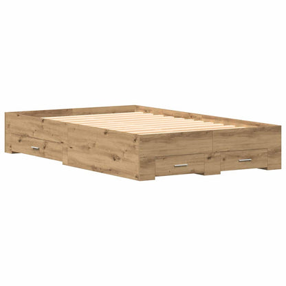 Bettgestell Mit Schubladen Artisan-Eiche