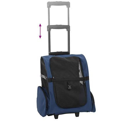 Trolley Für Haustiere 3-In-1 48X32X(57-106) Cm Cm Oxford-Gewebe