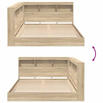Bücherregal-Bett Holzwerkstoff