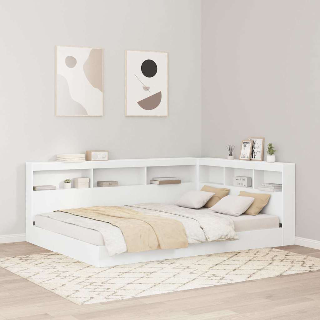 Bücherregal-Bett Holzwerkstoff