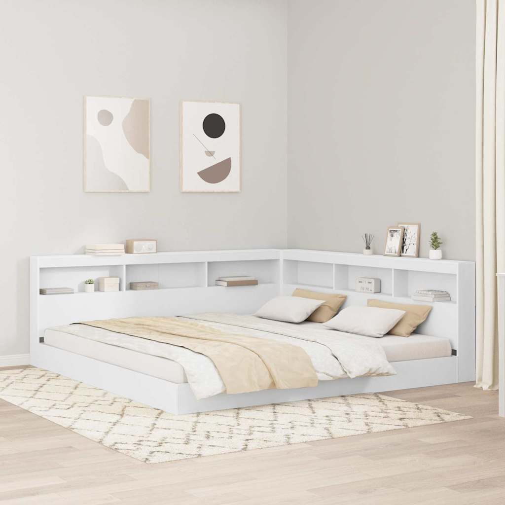 Bücherregal-Bett Holzwerkstoff