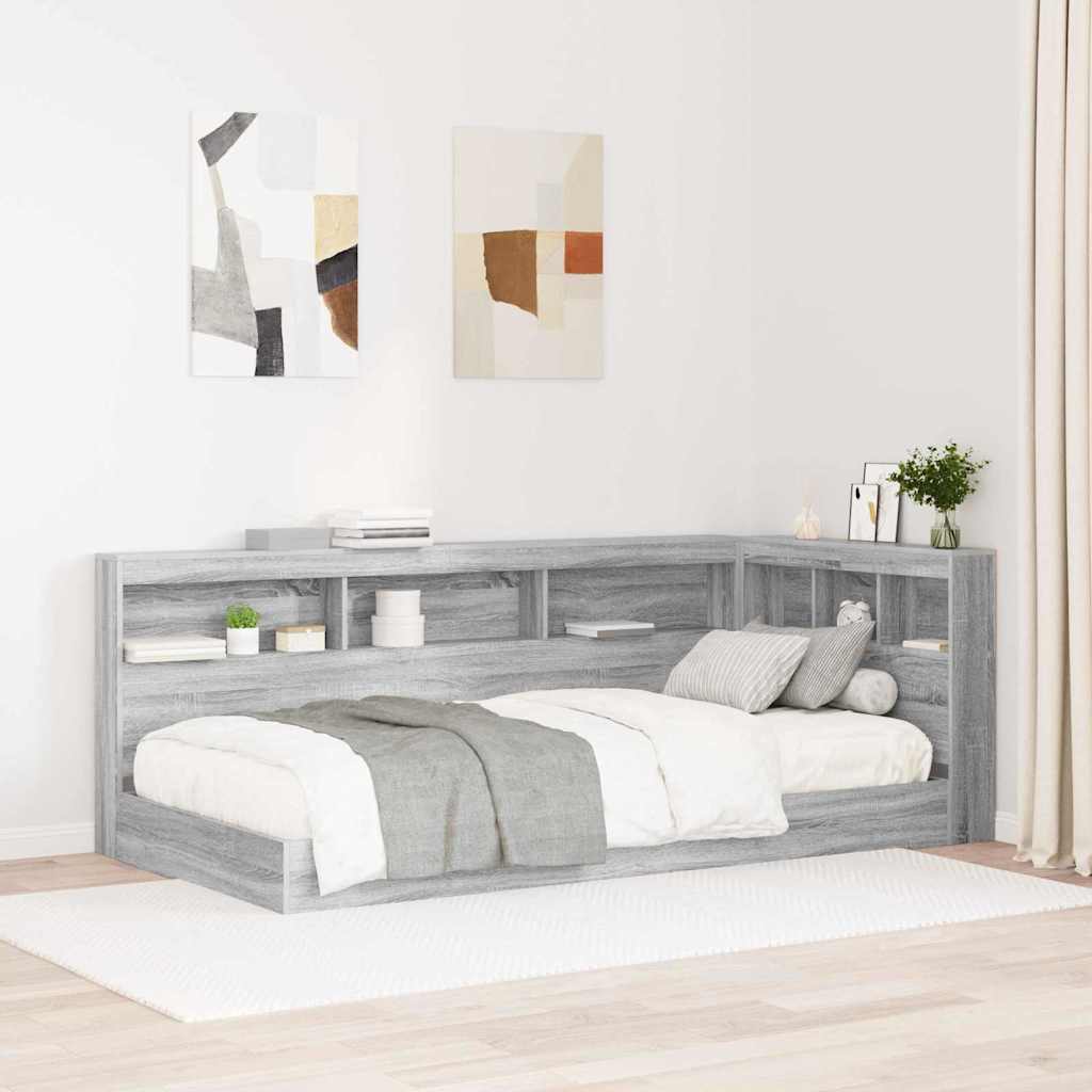 Bücherregal-Bett Holzwerkstoff