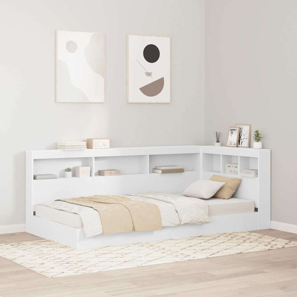 Bücherregal-Bett Holzwerkstoff