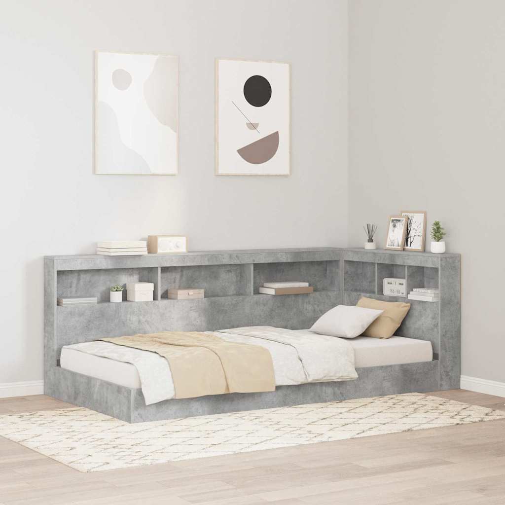 Bücherregal-Bett Holzwerkstoff