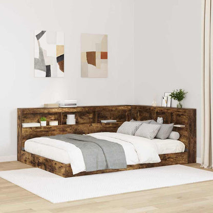Bücherregal-Bett Holzwerkstoff