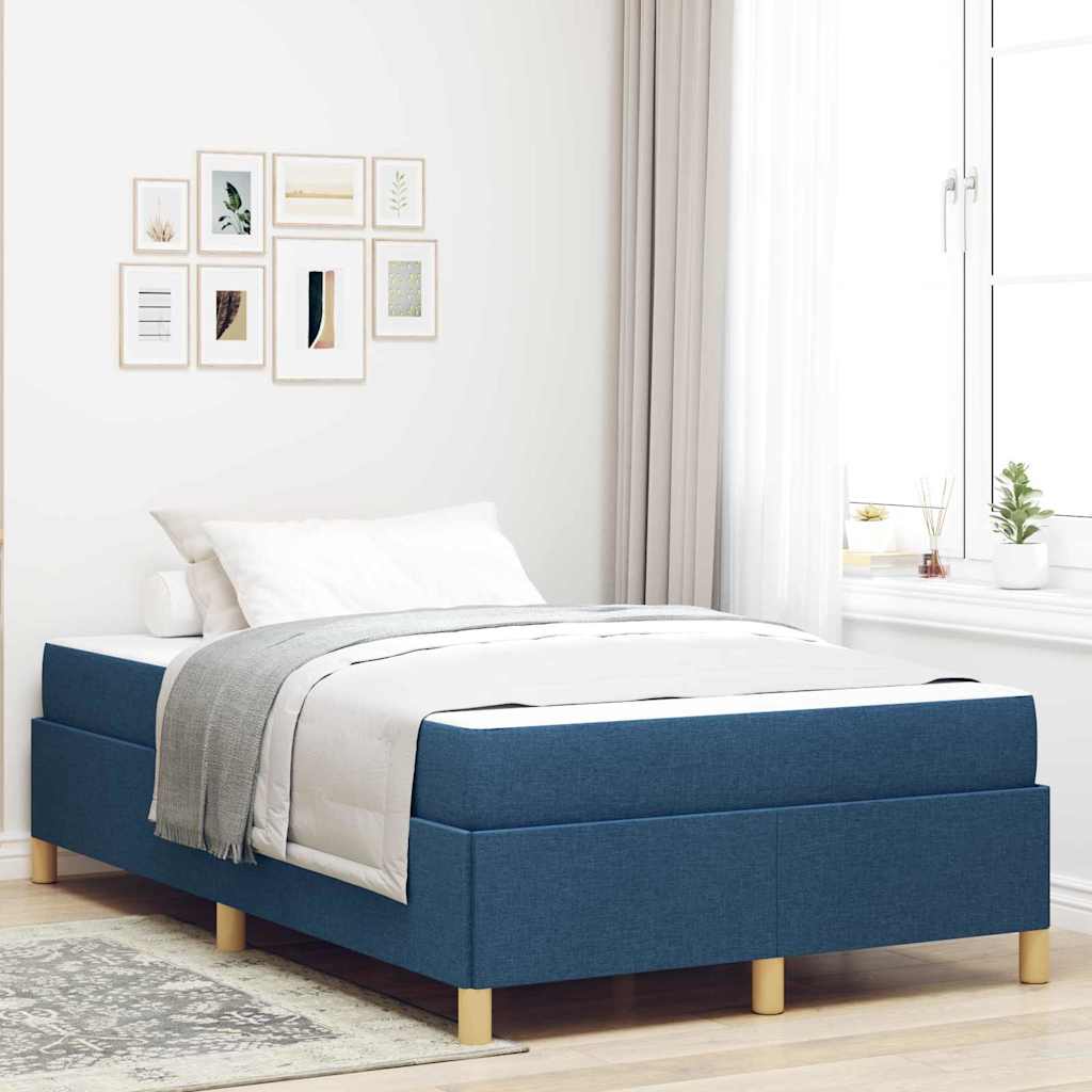 Boxspringbett Und Braun Und Weiß Stoff