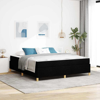 Boxspringbett Und Braun Und Weiß Stoff