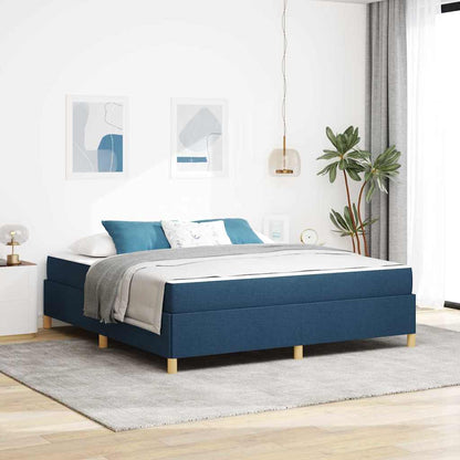 Boxspringbett Und Braun Und Weiß Stoff