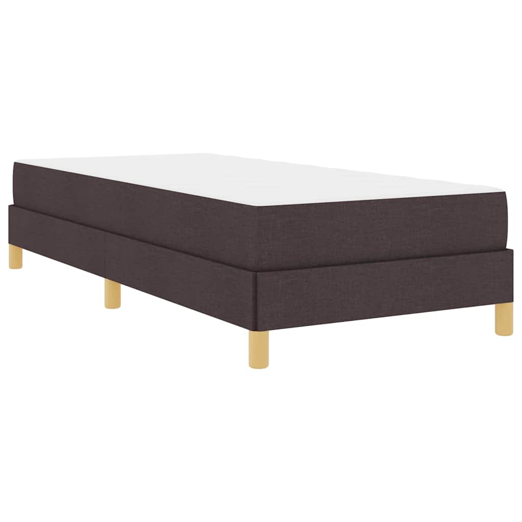 Boxspringbett Braun Stoff Und Holzwerkstoff